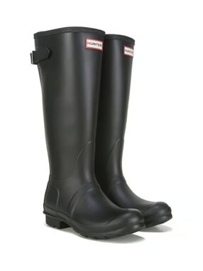 Hunter Women's Original High/Shaft Tall Boot in Classic Black (US Size 10)